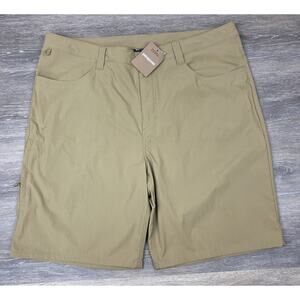 Patagonia Quandary Shorts 40 Mens Classic Tan UPF 50+ Hiking Fishing Outdoor NWT